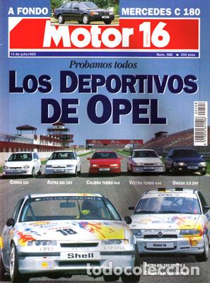 Coches: MOTOR 16 N&ordm; 508 (13-07-93)