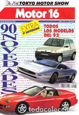 Coches: MOTOR 16 N&ordm; 418 (26-10-91)