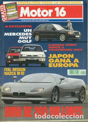 Coches: MOTOR 16 N&ordm; 401 (29-06-91)