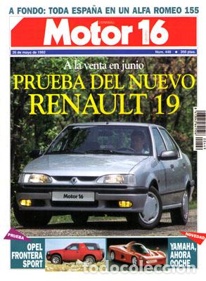 Coches: MOTOR 16 N&ordm; 449 (26-05-92)