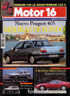 Coches: MOTOR 16 N&ordm; 454 (30-06-92)