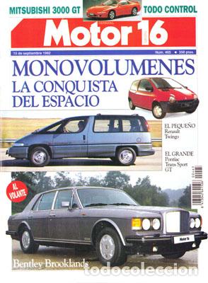 Coches: MOTOR 16 N&ordm; 465 (15-09-92)