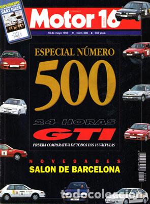 Coches: MOTOR 16 N&ordm; 500 (18-05-93)