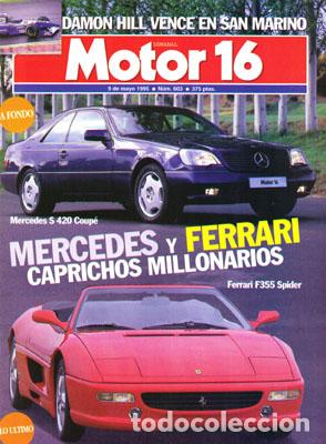 Coches: MOTOR 16 N&ordm; 603 (9-05-95)