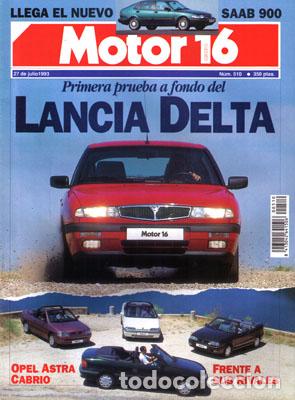 Coches: MOTOR 16 N&ordm; 510 (27-07-93)