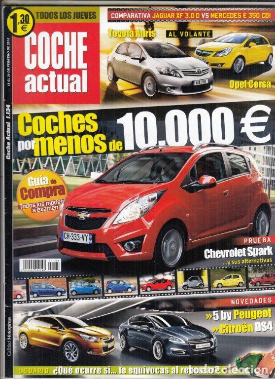 Coches: REVISTA COCHE ACTUAL N&ordm; 1134 A&Ntilde;O 2010. COMPARATIVA: JAGUAR XF 3.0D V6 Y MERCEDES BENZ E 350 CDI BE.