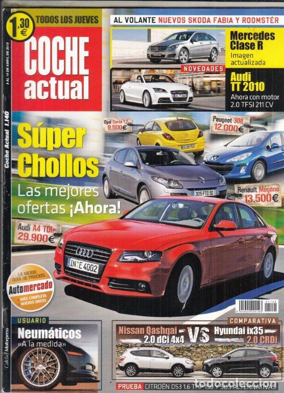 Coches: REVISTA COCHE ACUTAL N&ordm; 1140 A&Ntilde;O 2010. PRU: CITROEN DS3 1.6 THP 150. COMP: HYUNDAI IX35 2.0 CRDI 4X4