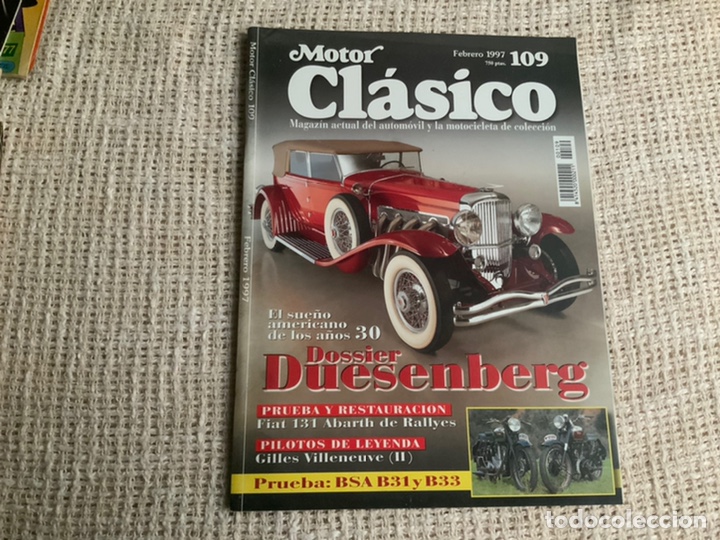 Coches: MOTOR CLASICO N&ordm; 109 - REVISTA DE COCHES CLASICOS
