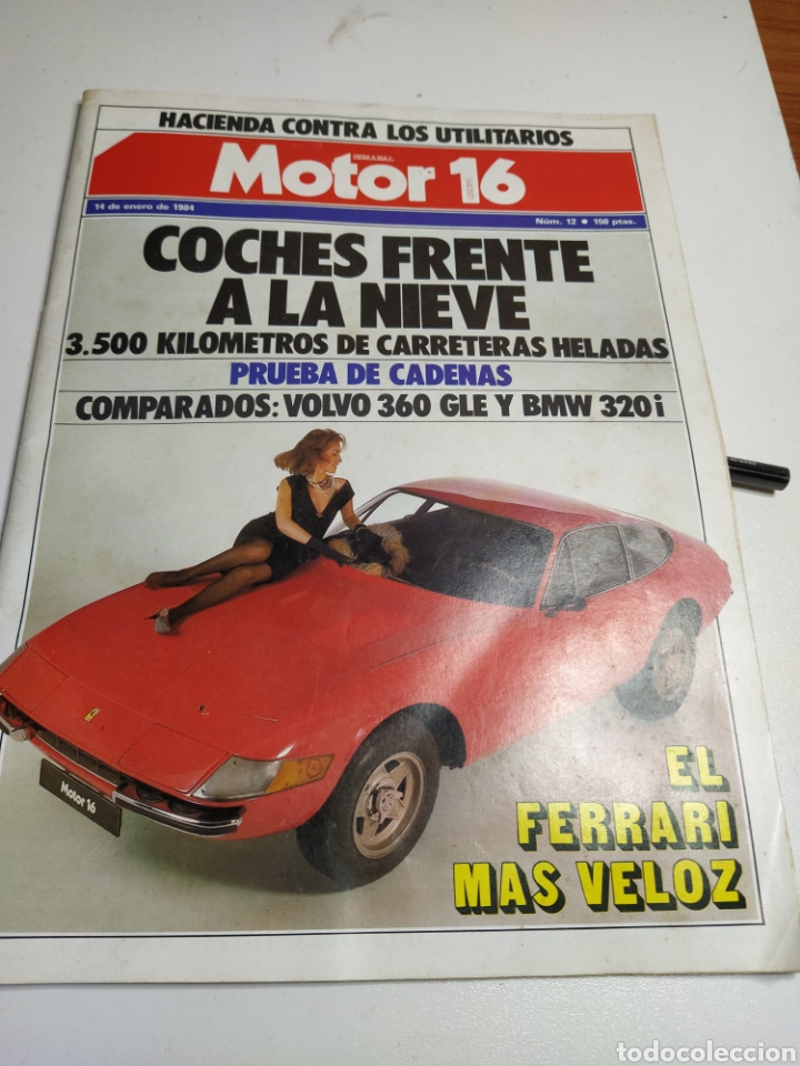 Coches: Revista motor 16 prueba Pegaso j4 1100 enero 84