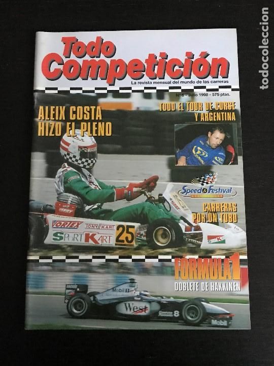 Coches: TODO COMPETICION N&ordm; 6 - REVISTA RALLY RALLYE KARTING FORMULA SEAT WRC CORDOBA SUBARU MITSUBISHI