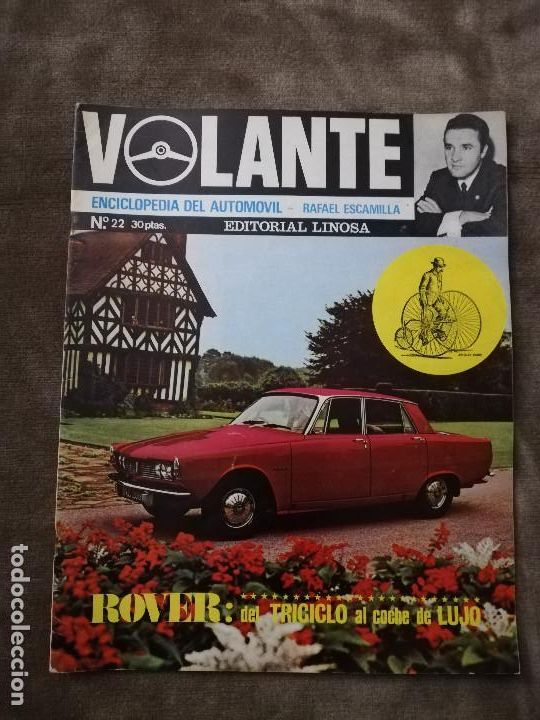 Coches: Revista Volante n&ordm; 22 de Rafael Escamilla - 1970 - Seat 1430 - Rover