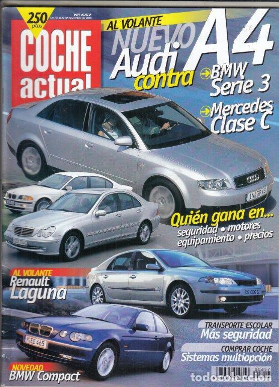 Coches: REVISTA COCHE ACTUAL N&ordm; 657  A&Ntilde;O 2000. PRUEBA: VOLVO V70 CROSS COUNTRY. COMP: CHRYSLER NEON 2.0 LX.