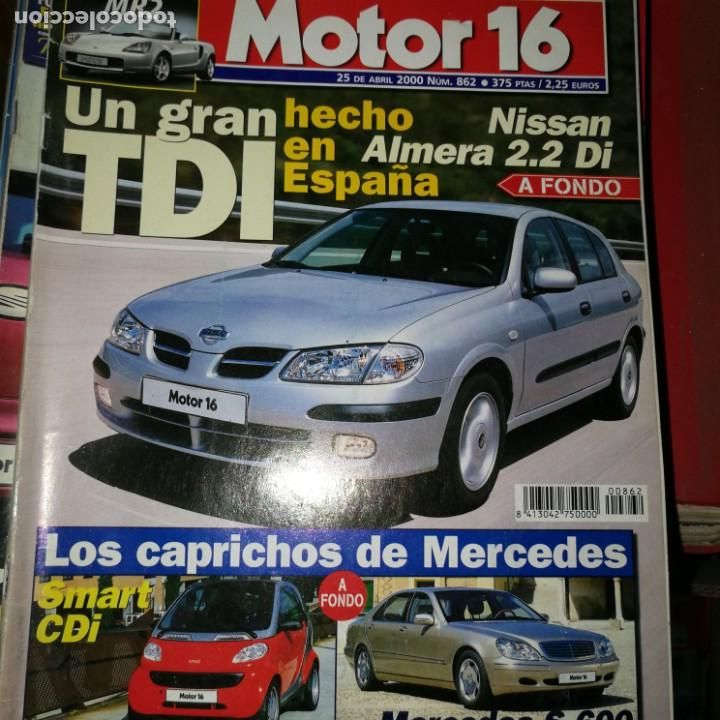 Coches: REVISTA MOTOR 16 N&ordm; 862 2000