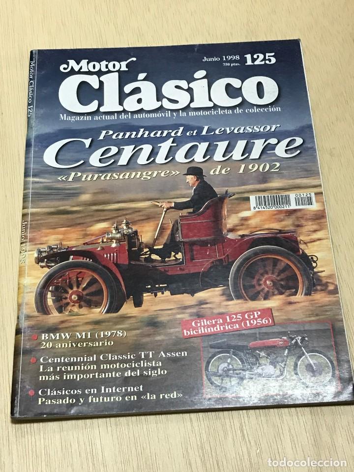 Coches: REVISTA MOTOR CLASICO N&ordm; 125 - BMW M1 / GILERA 125 GP