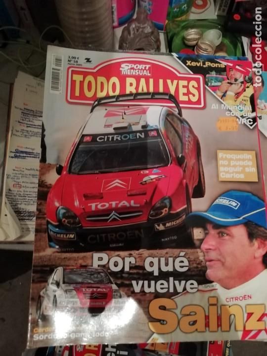 Coches: Antigua revista Todo Rallyes Coches de Rally N&ordm;58 2005 Citro&euml;n WRC Carlos Sainz