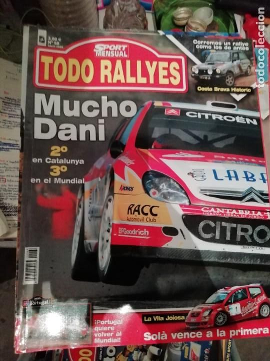 Coches: Antigua revista Todo Rallyes Coches de Rally N&ordm;68 2006 Citro&euml;n WRC Dani Sordo