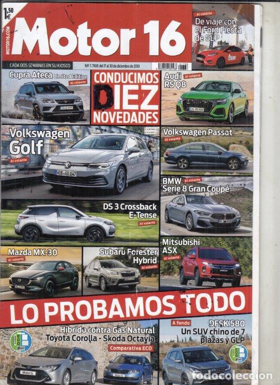 Coches: REVISTA MOTOR 16 N&ordm; 1768 A&Ntilde;O 2019. PRU: DSFK 580 1.5 TURBO CVT INTELLIGENT GLP.