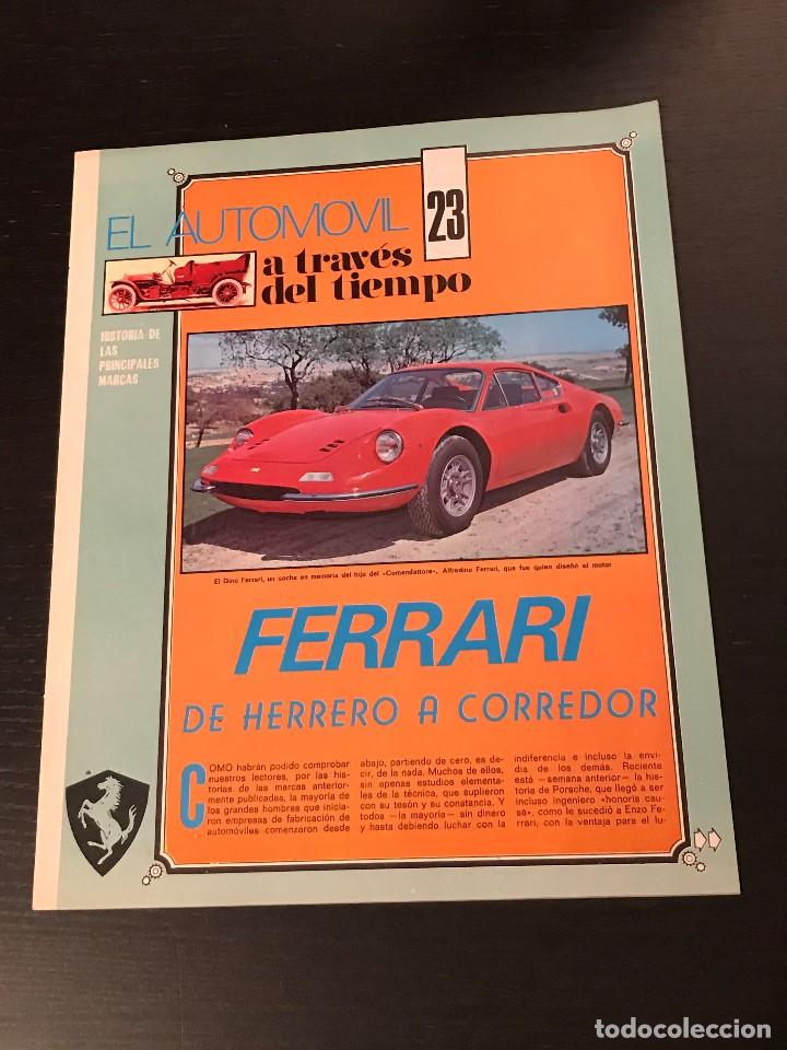 Coches: FERRARI DINO ENZO 512 365 DAYTONA BB BERLINETTA - EL AUTOMOVIL A TRAVES DEL TIEMPO - FASCICULO N&ordm; 23