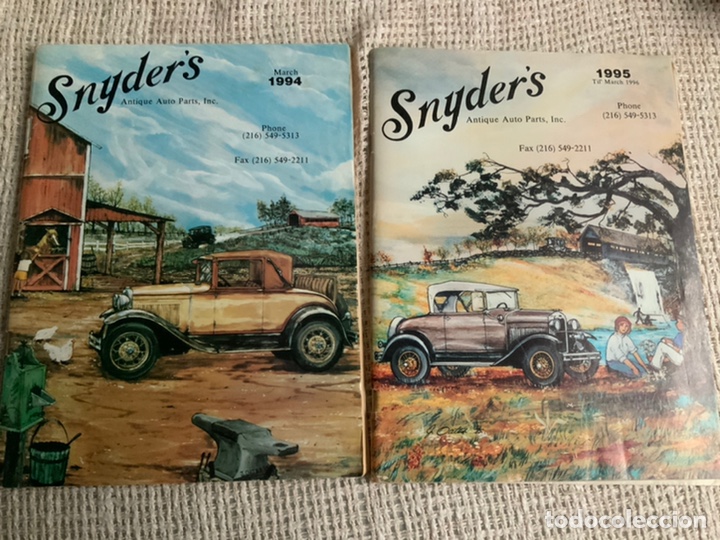 snyder´s antique auto parts, in march 1994-1996 - Comprar Revistas