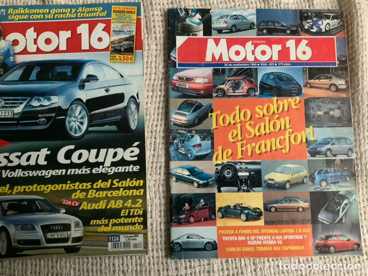 Coches: MOTOR 16 N&ordm; 623 , 1126 - revista coches