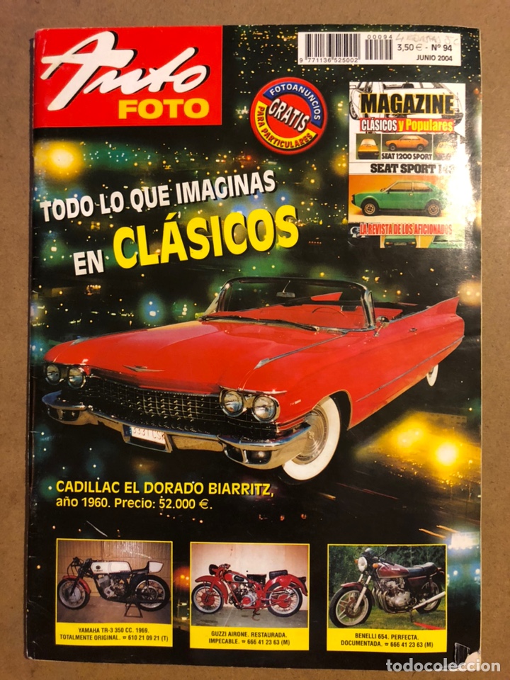 Auto: AUTO FOTO N&deg; 94 (2004). CL&Aacute;SICOS, HIST&Oacute;RICOS, DEPORTIVOS, MOTOS CL&Aacute;SICAS,...