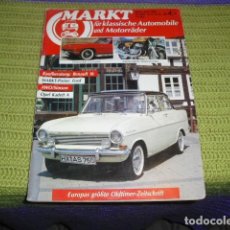Coches: MARKT FÜR KLASSISCHE AUTOMOBILE UND MOTORRÄDER 6 JUNI 1988 -