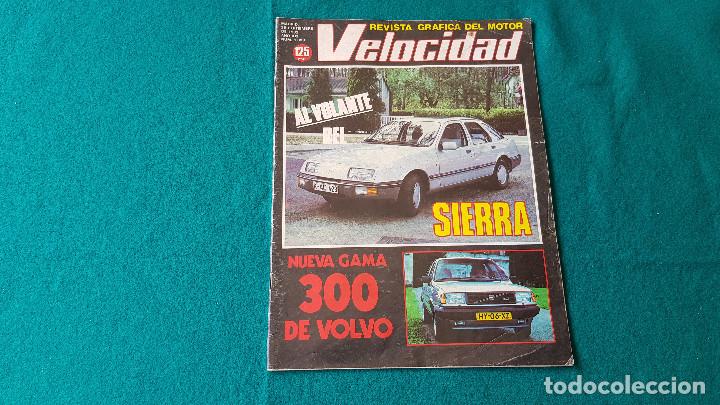Coches: REVISTA VELOCIDAD N&ordm; 1098 (25-09-1982) FORD SIERRA - VOLVO 300