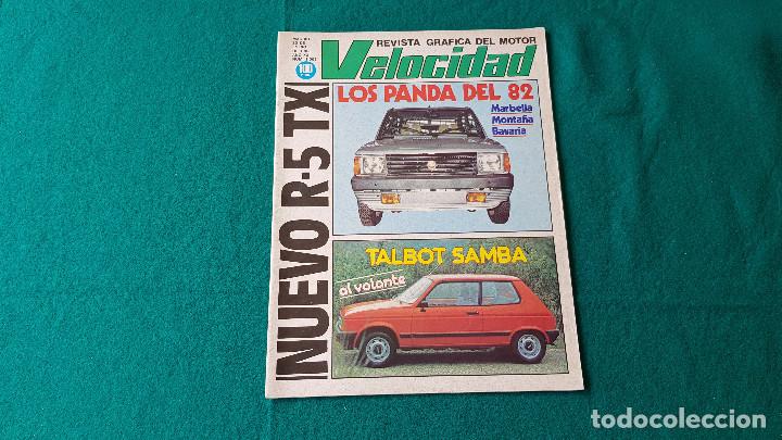 Coches: REVISTA VELOCIDAD N&ordm; 1063 (23-01-1982) R-5 TX - TALBOT SAMBA