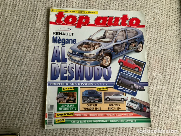 Auto: TOP AUTO N&ordm; 77 MARZO 1996. PRUEBA: CHYSLER VOYAGER TD SE. PRUEBA: MERCEDES BENZ E 230