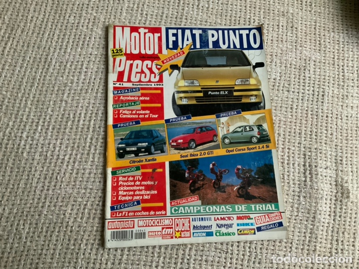 Coches: MOTOR PRESS N&ordm; 41 SEPTIEMBRE 1983 PRUEBA: CITROEN XANTIA 2.0I, CORSA 1.4SI, CAMPEONAS DEL TRIAL