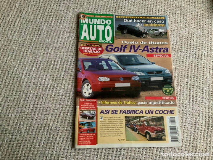 Voitures: MUNDO AUTO N&ordm; 112 ABRIL 1998 DUELO DE TITANES GOLF IV - ASTRA