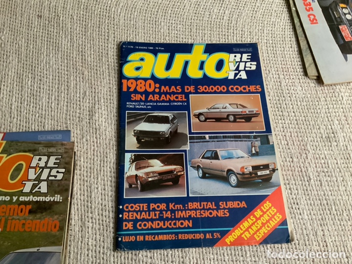 Coches: AUTO REVISTA N&ordm; 1170 ENERO 1980 renault 14, LANCIA GAMMA, CITROEN CX
