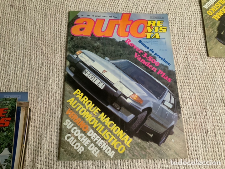 Coches: AUTO REVISTA N&ordm; 1286 JUNIO 1982 PRUEBAS: ROVER 3500 VANDEN PLAS, CITROEN BX