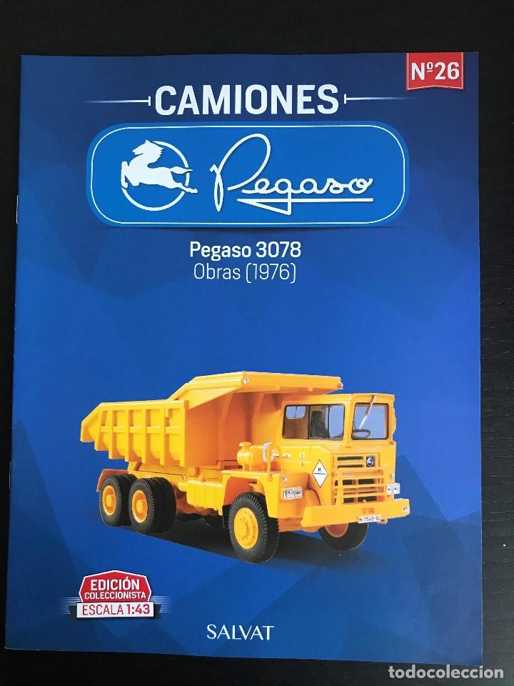 Coches: PEGASO 3078 (1976) - FASCICULO N&ordm; 26 COLECCION CAMIONES PEGASO SALVAT - SOLO REVISTA