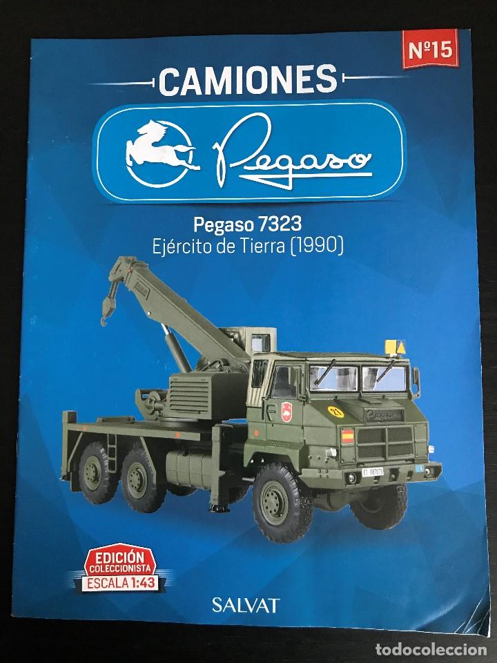 Coches: PEGASO 7323 (1990) - FASCICULO N&ordm; 15 COLECCION CAMIONES PEGASO SALVAT - SOLO REVISTA