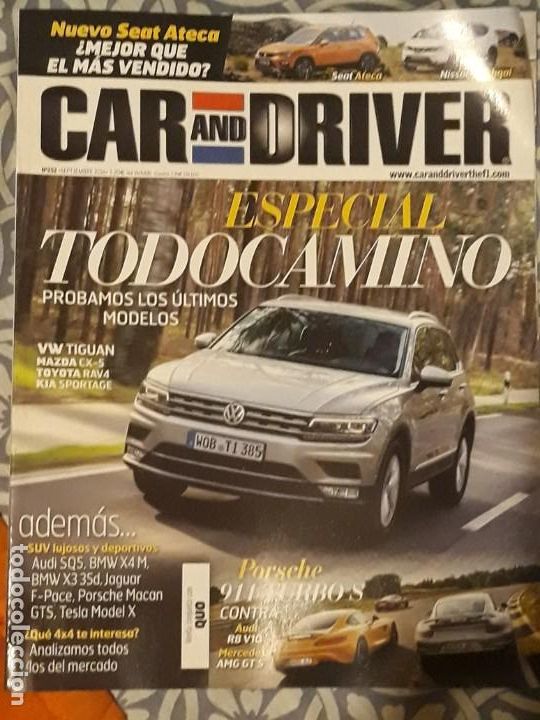 Coches: REVISTA CAR AND DRIVER N&ordm;252 ESPECIAL TODOCAMINO*