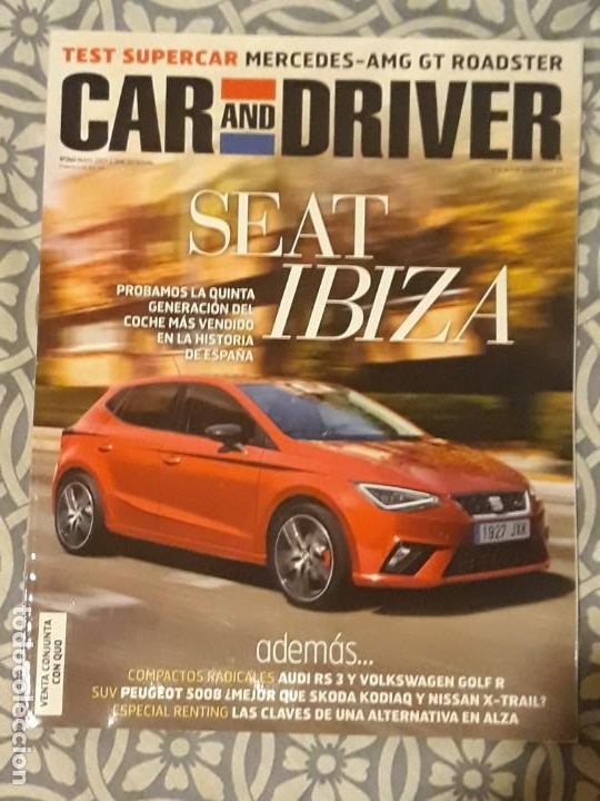 Coches: REVISTA CAR AND DRIVER N&ordm;260 SEAT IBIZA*
