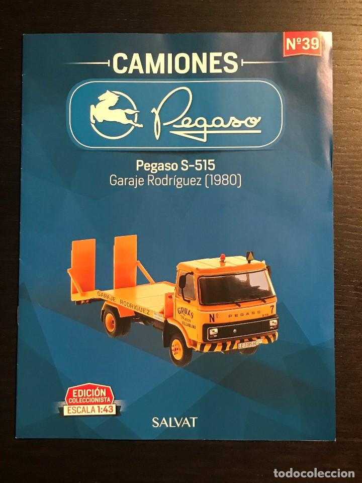 Coches: PEGASO S-515 GRUA RODRIGUEZ (1980) - FASCICULO N&ordm; 39 COLECCION CAMIONES PEGASO SALVAT - SOLO REVISTA