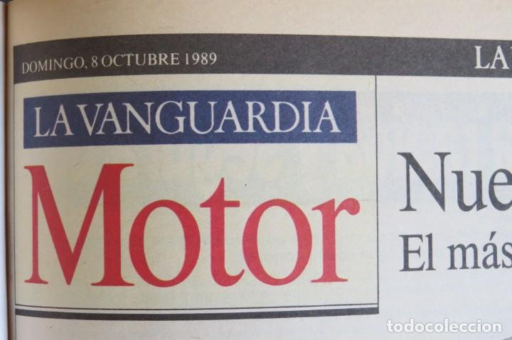 Coches: LIBRO LA VANGUARDIA MOTOR - DEL 10 1989 AL 9 DEL 1993 - SUPLEMENTOS ENCUADERNADOS - Foto 3 - 197543097