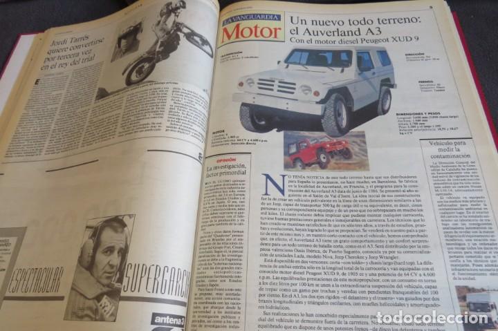 Coches: LIBRO LA VANGUARDIA MOTOR - DEL 10 1989 AL 9 DEL 1993 - SUPLEMENTOS ENCUADERNADOS - Foto 10 - 197543097
