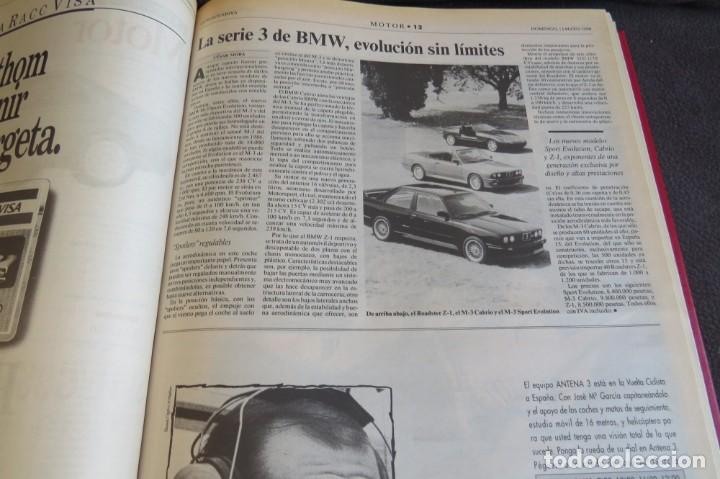 Coches: LIBRO LA VANGUARDIA MOTOR - DEL 10 1989 AL 9 DEL 1993 - SUPLEMENTOS ENCUADERNADOS - Foto 11 - 197543097