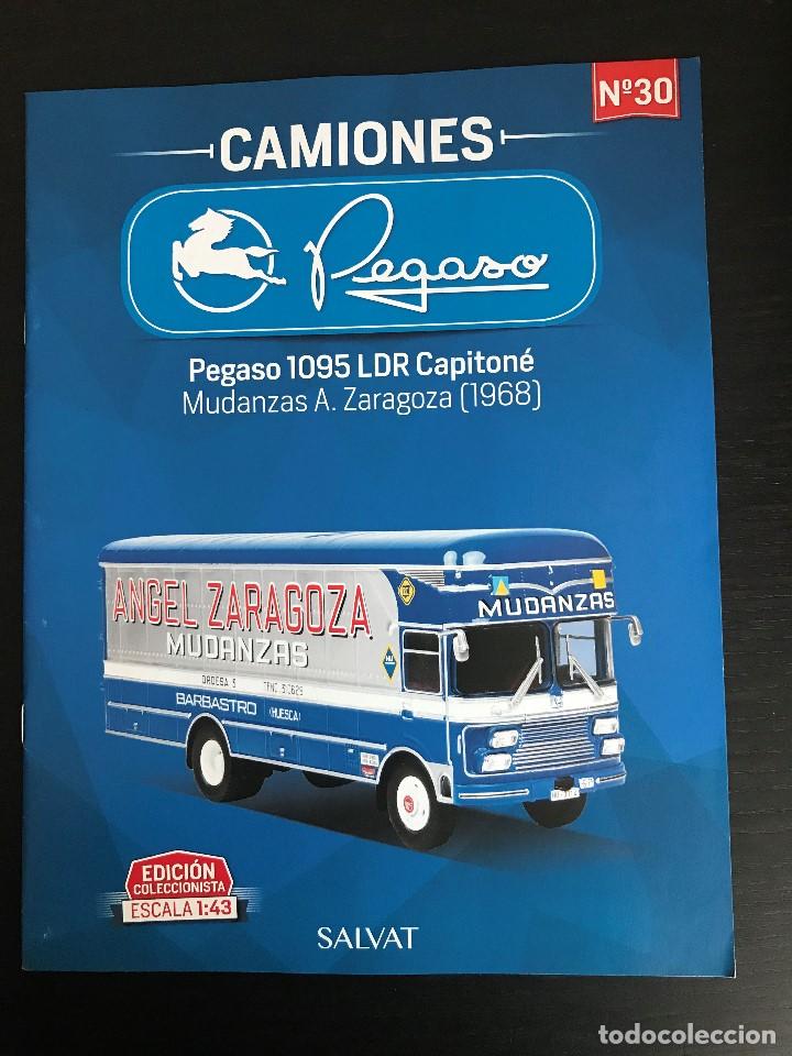 Coches: PEGASO 1095 LDR CAPITONE (1968) - FASCICULO N&ordm; 30 COLECCION CAMIONES PEGASO SALVAT - SOLO REVISTA