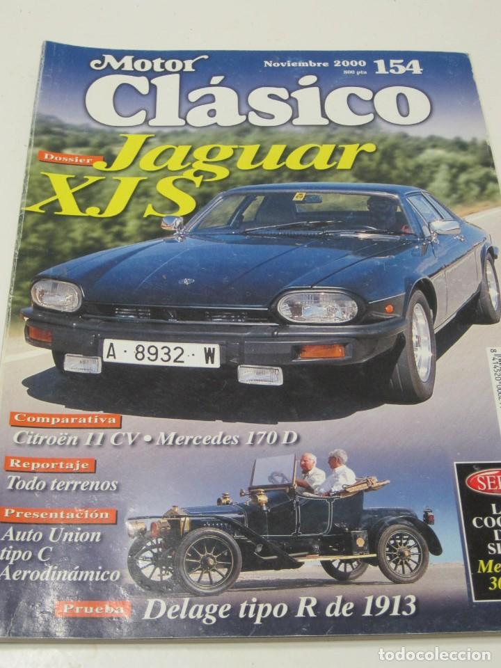 Coches: MOTOR CLASICO: JAGUAR XJS; DELAGE TIPO R; MERCEDES 170 Da; AUTO UNION V16 TIPO C; ETC...