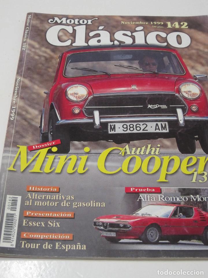 Coches: MOTOR CLASICO: MINI COOPER; ALFA ROMEO MONTREAL; NAZAR; ESSEX SIX; RENAULT 5 COPA; ETC....