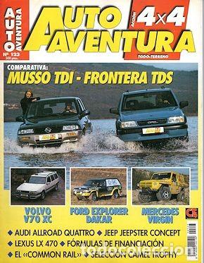 Coches: AUTO AVENTURA 4X4 N&ordm; 123 SSANYOUNG MUSSO OPEL FRONTERA TDS VOLVO V70 CROSS