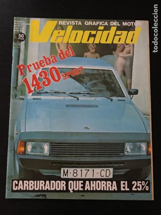Coches: VELOCIDAD N&ordm; 840 - SEAT 1430 SPORT BOCANEGRA AUSTIN ALLEGRO 1300 VANWALL GP CAN AM AMERICAN MOTORS