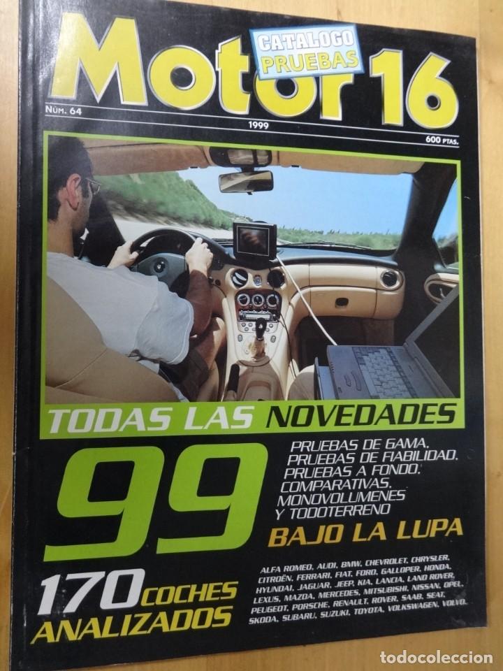 Coches: Motor 16 Catalogo Novedades numero 64 a&ntilde;o 1999