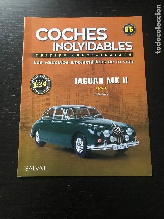Coches: JAGUAR MK II (1960) - FASCICULO N&ordm; 56 DE LA COLECCION COCHES INOLVIDABLES DE SALVAT