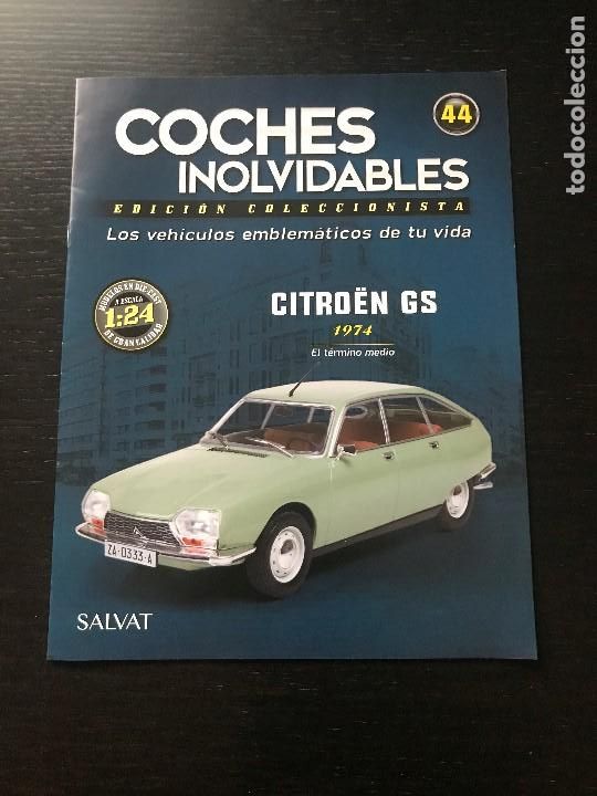 Coches: CITROEN GS (1974) - FASCICULO N&ordm; 44 DE LA COLECCION COCHES INOLVIDABLES DE SALVAT