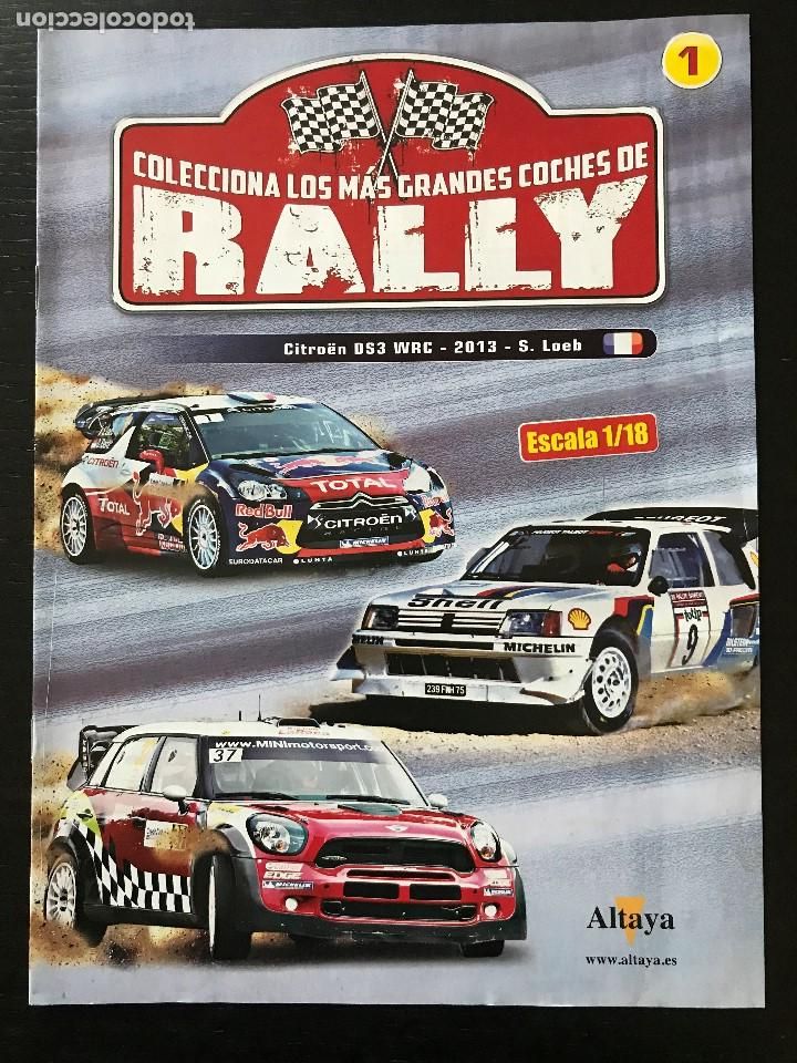 Coches: CITROEN DS3 WRC 2013 LOEB RALLYE - FASCICULO N&ordm; 1 - LOS MAS GRANDES COCHES DE RALLY ALTAYA